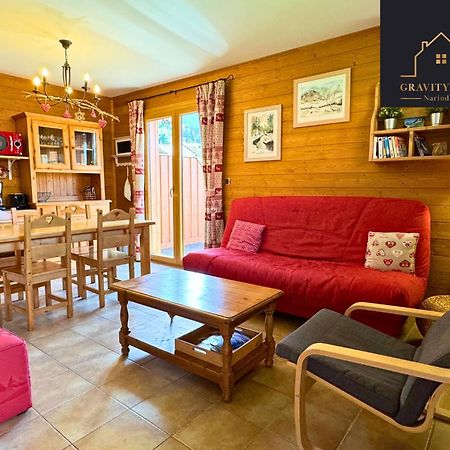 Chalet Duplex Mont-Saxonnex "Le Jarbay " Exteriör bild